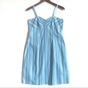 Vintage 90’s Striped Slip Dress with Straps Size M